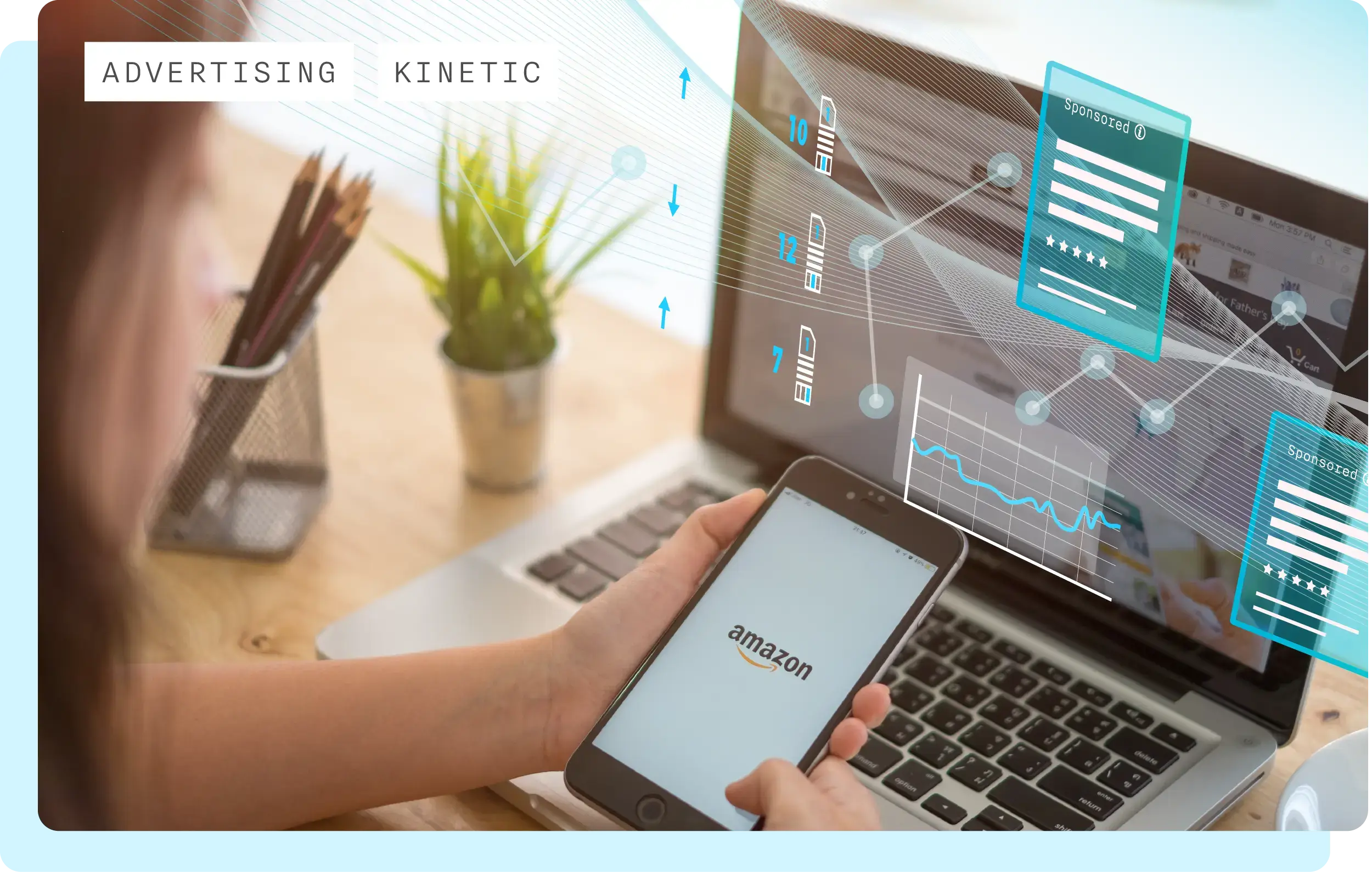 Advertising with Viral Launch's Amazon PPC Tool Kinetic.