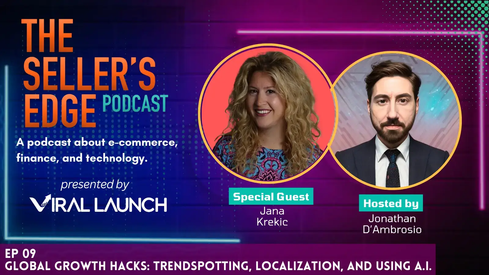 The Seller's Edge podcast featured image with special guest Jana Krekic