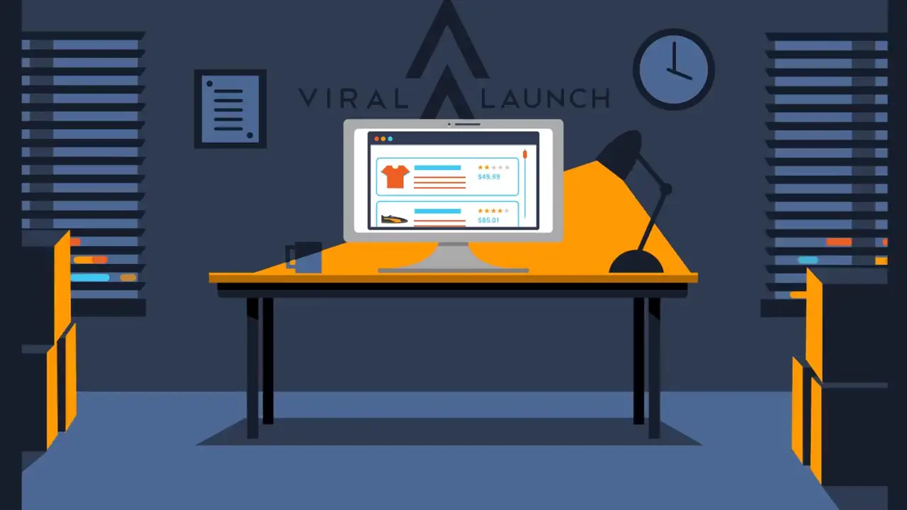 viral launch market intelligence chrome extension animation