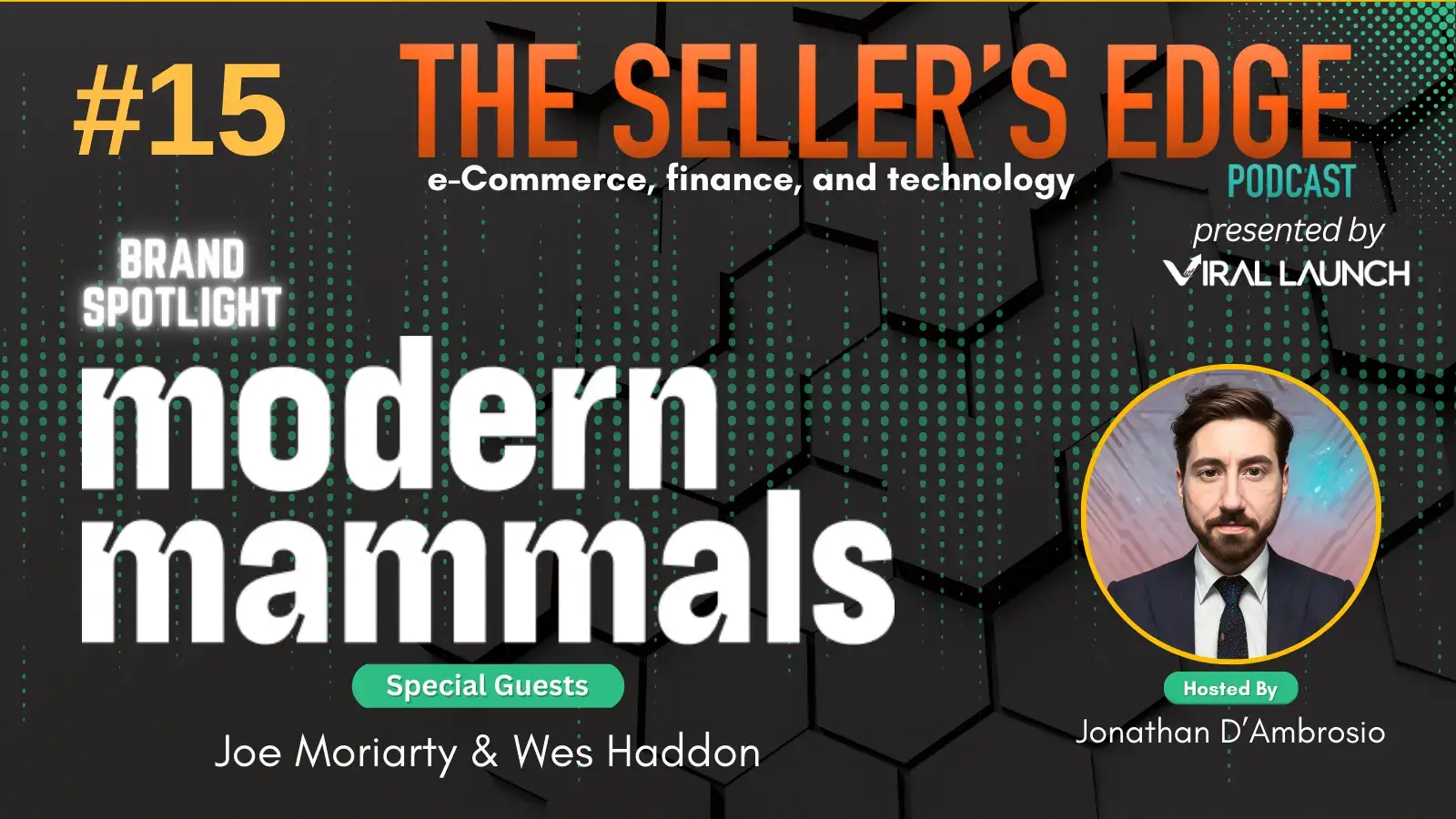 Modern Mammals brand spotlight featured image for the Seller's Edge Podcast.